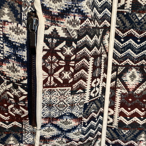 Zara Multicolor Patterned Blazer - Picture 8 of 10